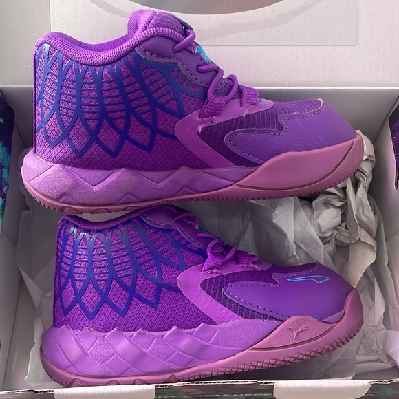 M.E.L.O Subject 1 Purple Glimmer - blue stoll - Picture 2 of 5